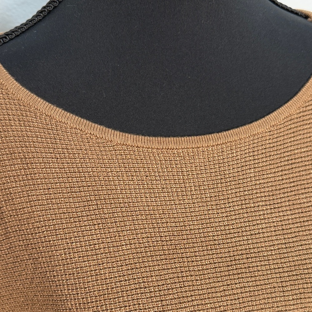 Cyrus Elegant Tan Women's Sweater - Picture 3 of 6